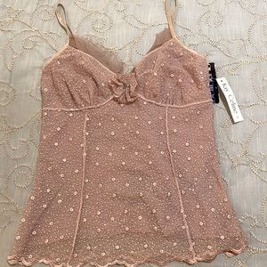 Kay Celine dusty rose camisole small
